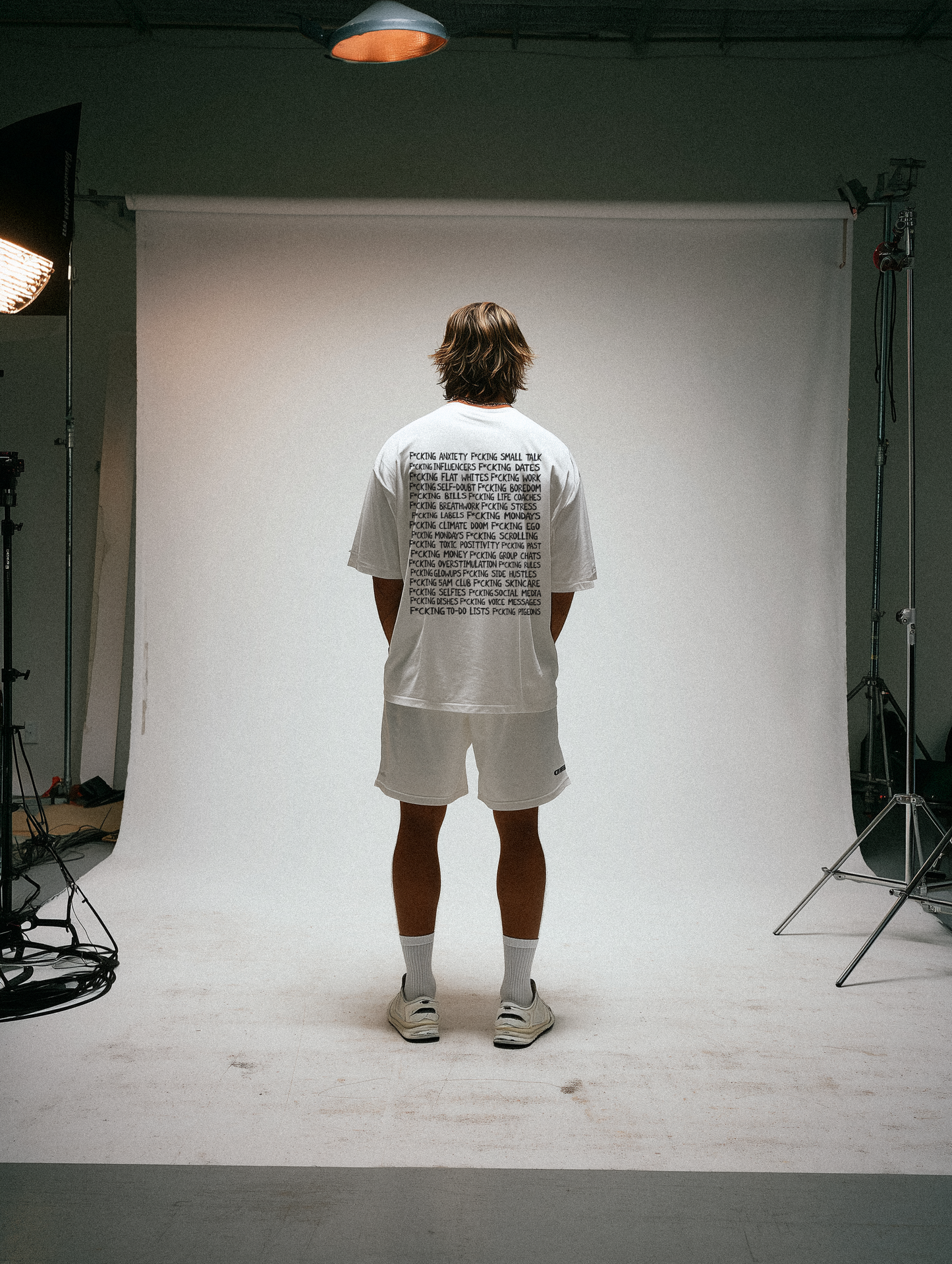 White F**** Everything Tee