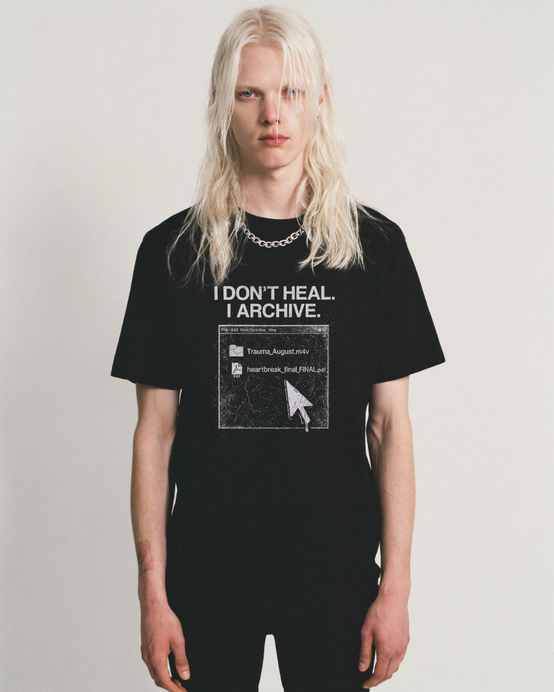 I Don't Heal, I Archive Tee – Buried Child