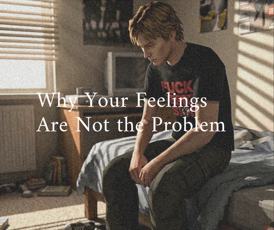 Buried Child clothing — why your feelings are not the problem — emotional honesty streetwear brand