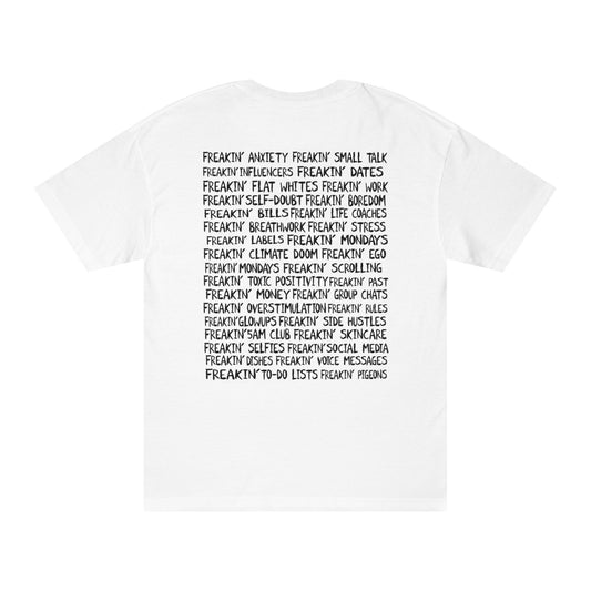 White Freakin' Everything Tee
