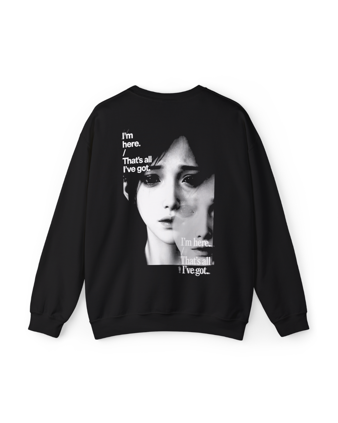 I'M HERE SWEATER