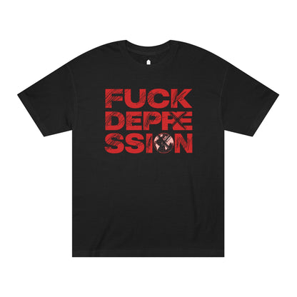 Black F*ck Depression Tee